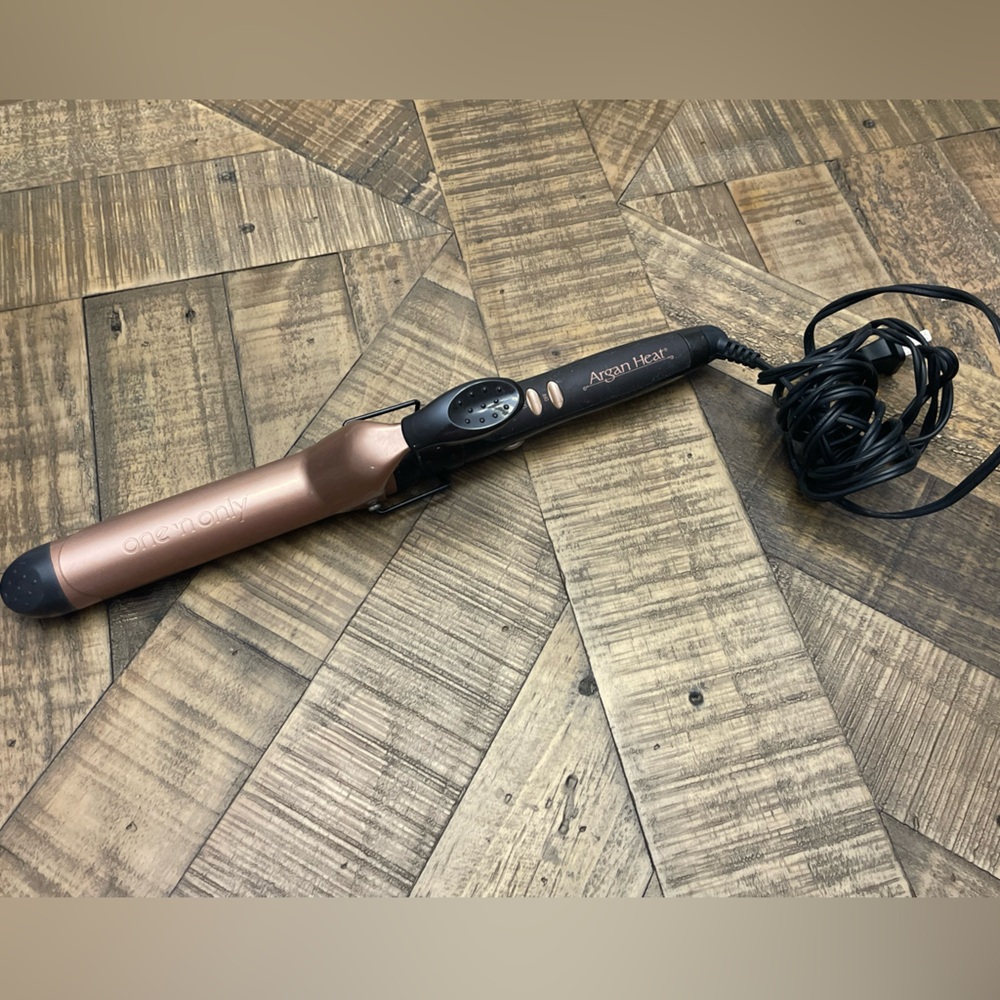 Argan Heat Rose Gold Ceramic Spring Curling Iron